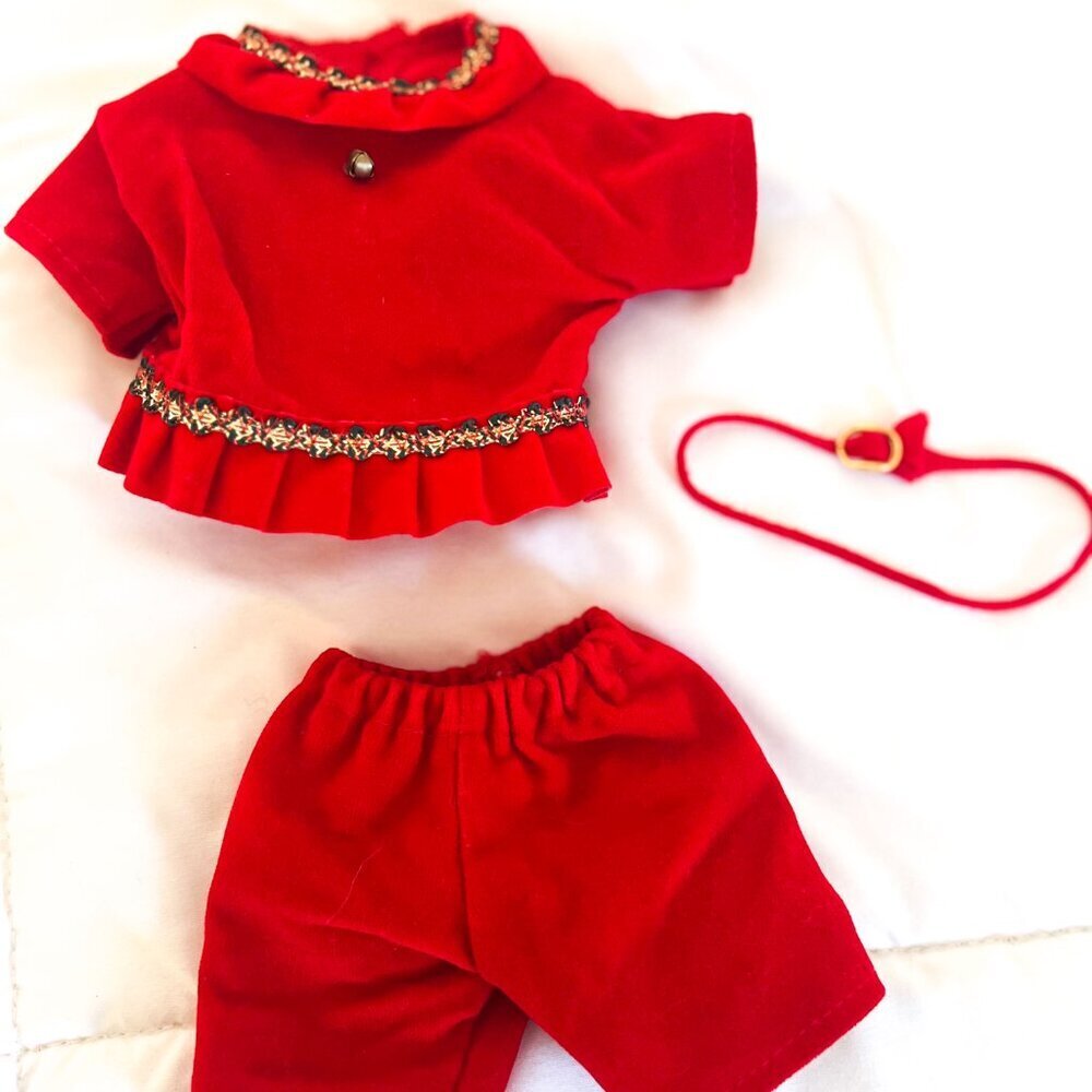 Donna Hodges Original Mohair Teddy Bear and Christmas outfit - Picture 5 of 12